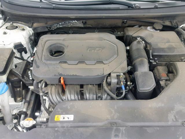 5NPE34AF5HH478503 - 2017 HYUNDAI SONATA SPO WHITE photo 7