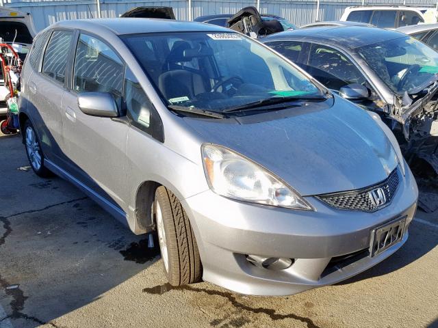 JHMGE8H45AC036108 - 2010 HONDA FIT SPORT GRAY photo 1