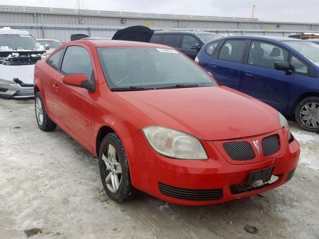 1G2AL18F777227962 - 2007 PONTIAC G5 RED photo 1