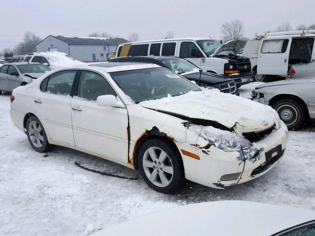 JTHBA30G355064417 - 2005 LEXUS ES 330 WHITE photo 1