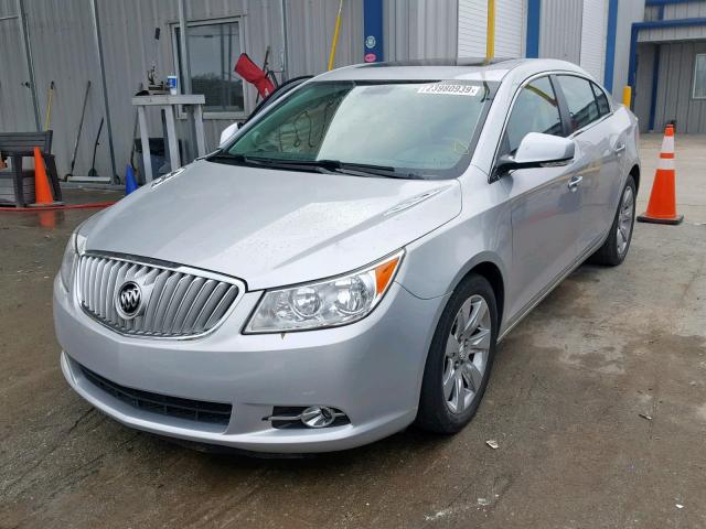 1G4GE5EV6AF241086 - 2010 BUICK LACROSSE C SILVER photo 2