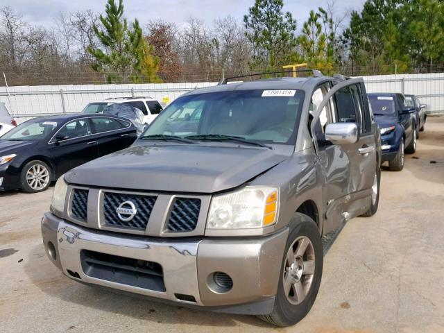 5N1BA08A77N721363 - 2007 NISSAN ARMADA SE GOLD photo 2