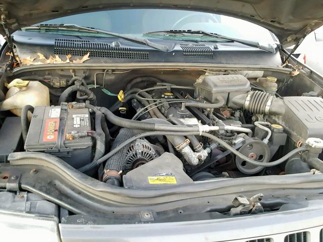 1J4GW48SX4C208721 - 2004 JEEP GRAND CHER GRAY photo 7