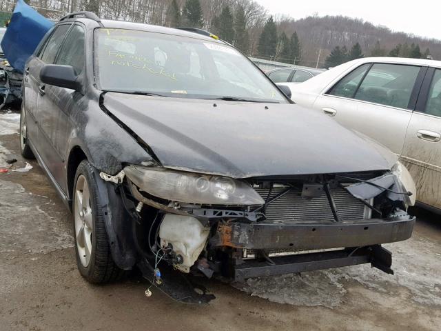 1YVHP82D265M56147 - 2006 MAZDA 6 S BLACK photo 1