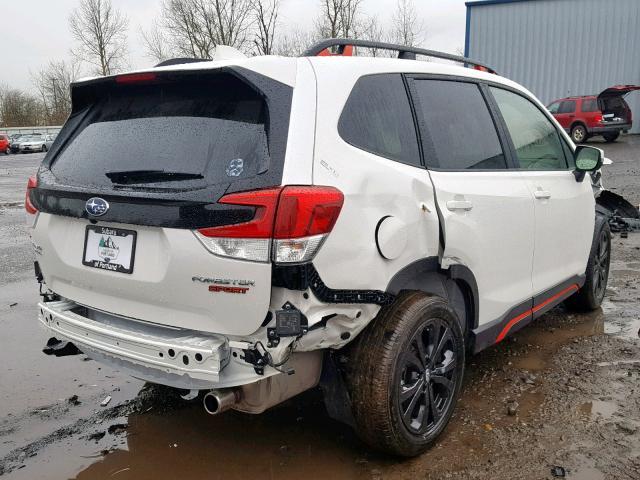 JF2SKAPC1KH423586 - 2019 SUBARU FORESTER S Ağ foto 4