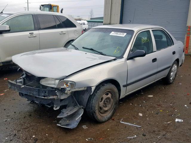 1Y1SK52852Z426473 - 2002 CHEVROLET GEO PRIZM SILVER photo 2