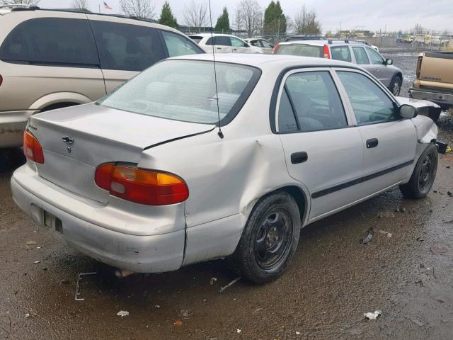 1Y1SK52852Z426473 - 2002 CHEVROLET GEO PRIZM SILVER photo 4