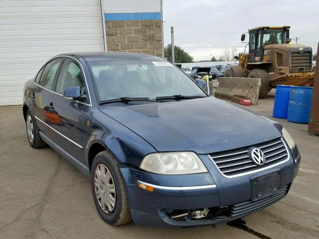 WVWMD63B84P207061 - 2004 VOLKSWAGEN PASSAT GL BLUE photo 1