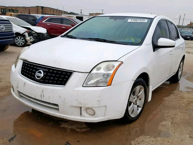 3N1AB61E49L687269 - 2009 NISSAN SENTRA 2.0 WHITE photo 2