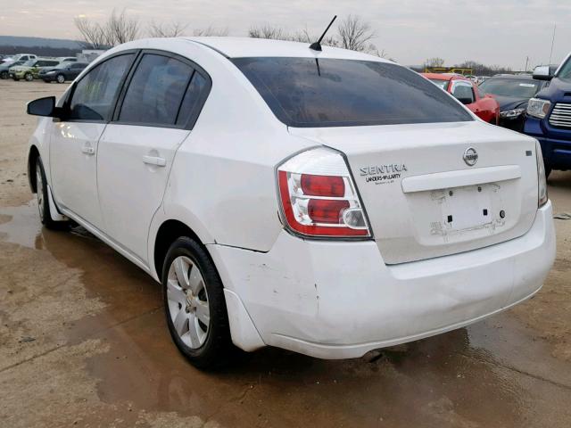 3N1AB61E49L687269 - 2009 NISSAN SENTRA 2.0 WHITE photo 3