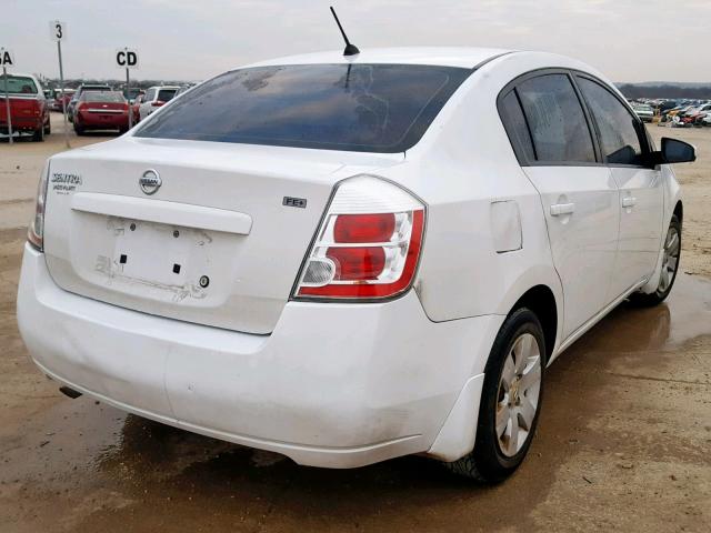 3N1AB61E49L687269 - 2009 NISSAN SENTRA 2.0 WHITE photo 4