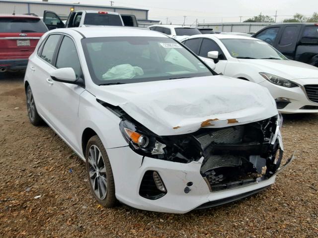 KMHH35LE0KU088974 - 2019 HYUNDAI ELANTRA GT WHITE photo 1