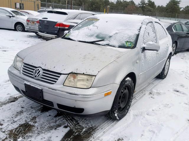 3VWRK69M13M169310 - 2003 VOLKSWAGEN JETTA GL SILVER photo 2