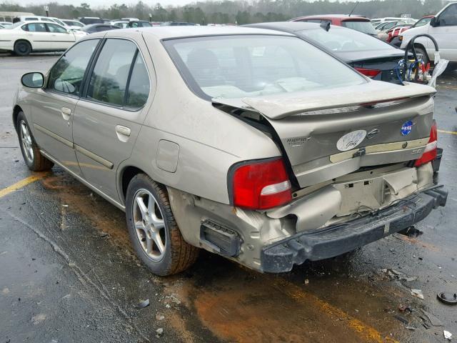 1N4DL01D3YC172307 - 2000 NISSAN ALTIMA XE TAN photo 3