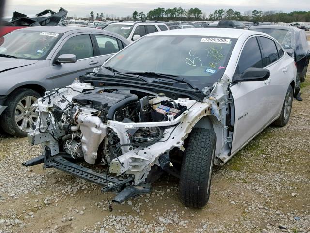 1G1ZB5ST2GF179289 - 2016 CHEVROLET MALIBU LS WHITE photo 2