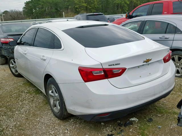 1G1ZB5ST2GF179289 - 2016 CHEVROLET MALIBU LS WHITE photo 3