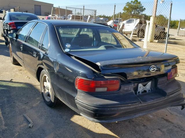 1G1BL52P8SR142840 - 1995 CHEVROLET IMPALA  SS BLACK photo 3