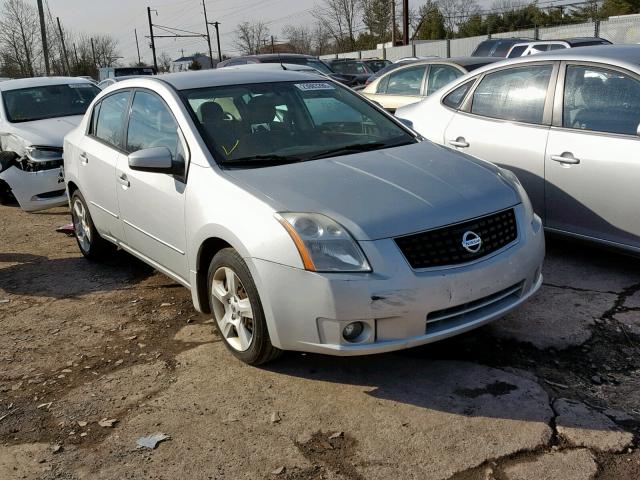 3N1AB61E18L633846 - 2008 NISSAN SENTRA 2.0 SILVER photo 1