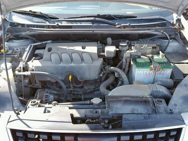 3N1AB61E18L633846 - 2008 NISSAN SENTRA 2.0 SILVER photo 7