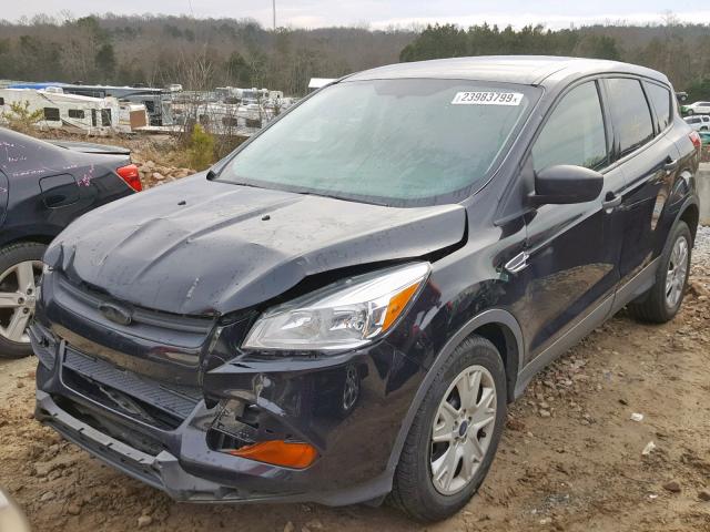 1FMCU0F75GUA03285 - 2016 FORD ESCAPE S BLACK photo 2