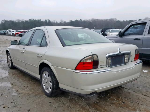 1LNHM86S24Y634184 - 2004 LINCOLN LS أبيض صورة 3
