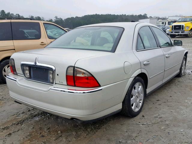 1LNHM86S24Y634184 - 2004 LINCOLN LS أبيض صورة 4