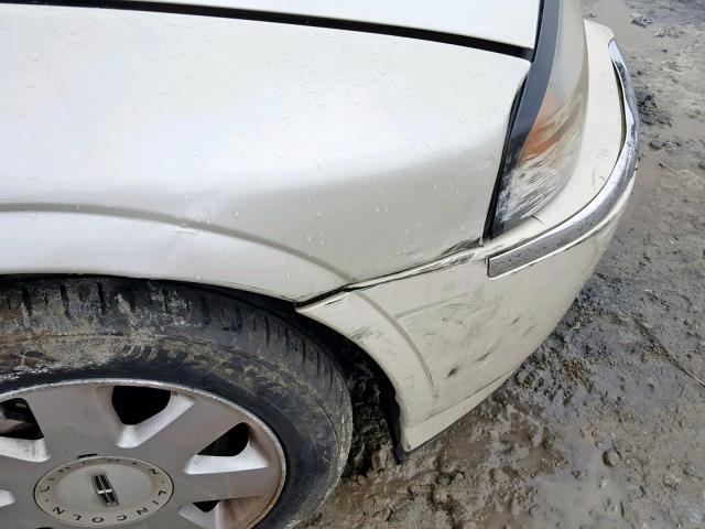 1LNHM86S24Y634184 - 2004 LINCOLN LS أبيض صورة 9