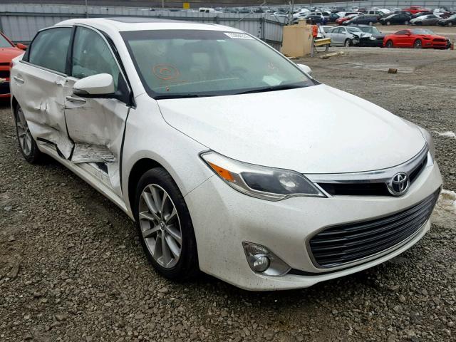 4T1BK1EB5FU184075 - 2015 TOYOTA AVALON XLE WHITE photo 1