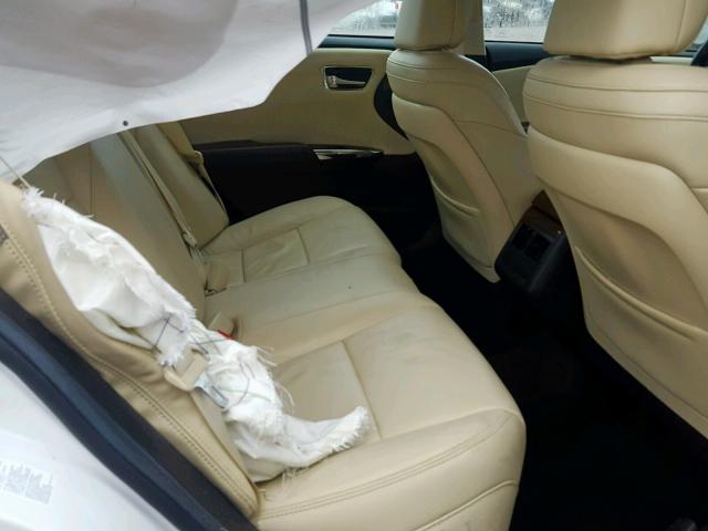 4T1BK1EB5FU184075 - 2015 TOYOTA AVALON XLE WHITE photo 5