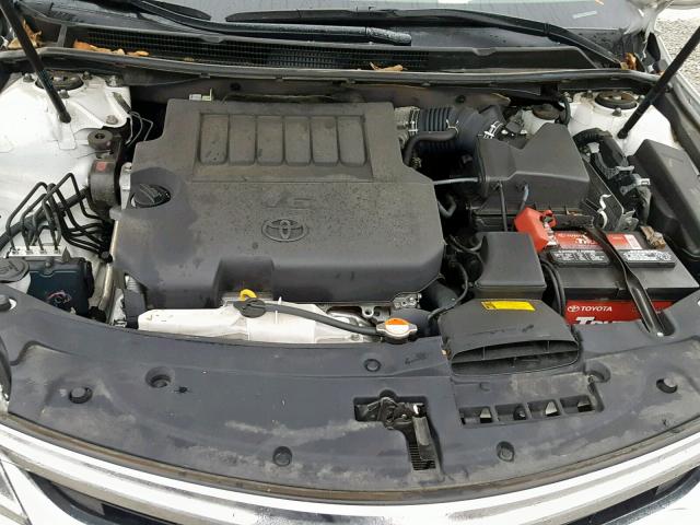 4T1BK1EB5FU184075 - 2015 TOYOTA AVALON XLE WHITE photo 7