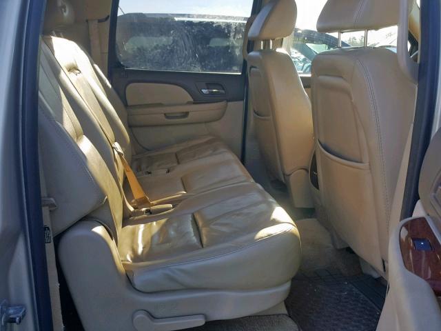 1GKFK16397J175240 - 2007 GMC YUKON XL K GOLD photo 6