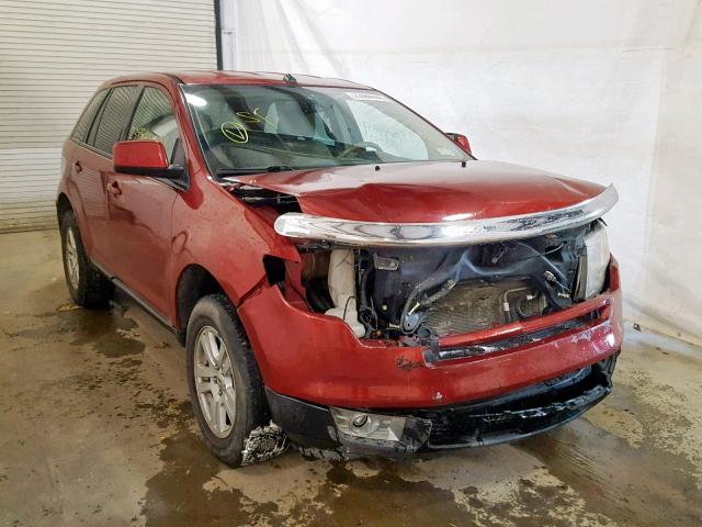 2FMDK48C88BA39927 - 2008 FORD EDGE SEL RED photo 1