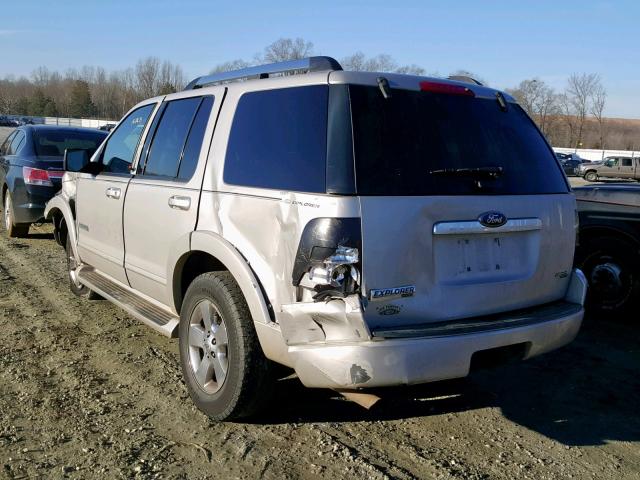 1FMEU65846ZA24121 - 2006 FORD EXPLORER L SILVER photo 3