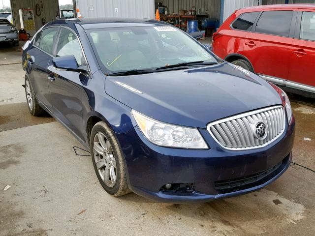 1G4GC5EG9AF276504 - 2010 BUICK LACROSSE C BLUE photo 1