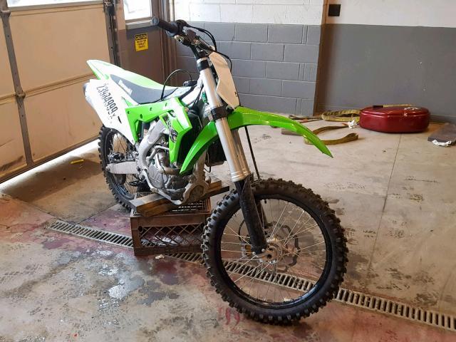 JKBKXTAC7KA023700 - 2019 KAWASAKI KX252 A GREEN photo 1