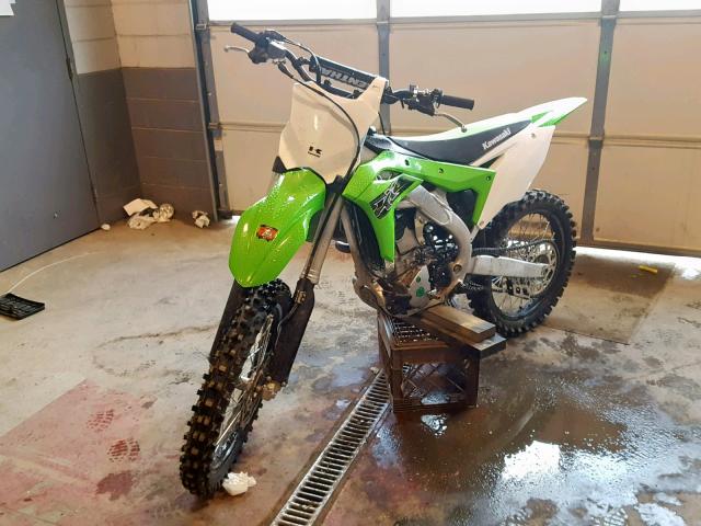 JKBKXTAC7KA023700 - 2019 KAWASAKI KX252 A GREEN photo 2