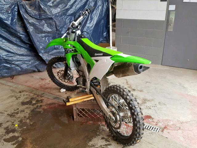 JKBKXTAC7KA023700 - 2019 KAWASAKI KX252 A GREEN photo 3