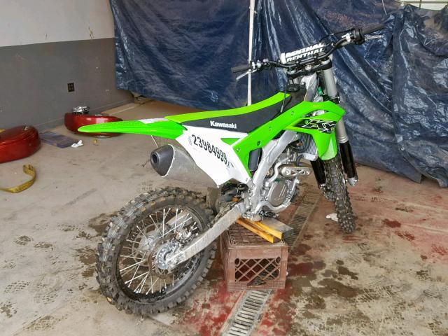 JKBKXTAC7KA023700 - 2019 KAWASAKI KX252 A GREEN photo 4