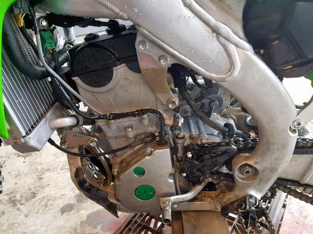 JKBKXTAC7KA023700 - 2019 KAWASAKI KX252 A GREEN photo 7