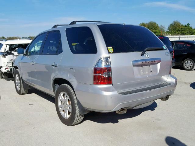 2HNYD18696H517656 - 2006 ACURA MDX TOURIN SILVER photo 3