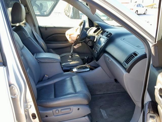 2HNYD18696H517656 - 2006 ACURA MDX TOURIN SILVER photo 5