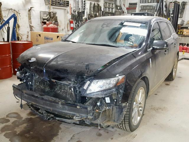 2LMHJ5AT5ABJ10726 - 2010 LINCOLN MKT BLACK photo 2