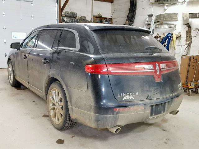 2LMHJ5AT5ABJ10726 - 2010 LINCOLN MKT BLACK photo 3