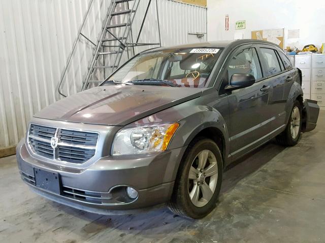 1C3CDWDA6CD536217 - 2012 DODGE CALIBER SX GRAY photo 2