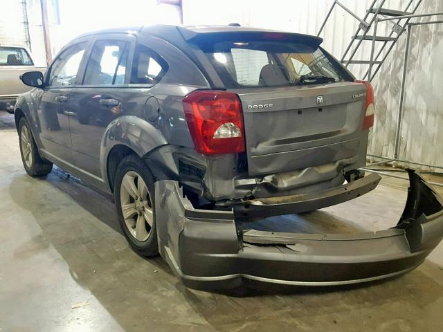 1C3CDWDA6CD536217 - 2012 DODGE CALIBER SX GRAY photo 3