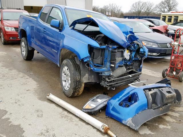 1GCHTCEN4J1223623 - 2018 CHEVROLET COLORADO L BLUE photo 1