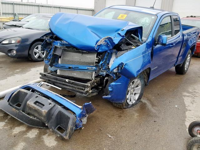 1GCHTCEN4J1223623 - 2018 CHEVROLET COLORADO L BLUE photo 2