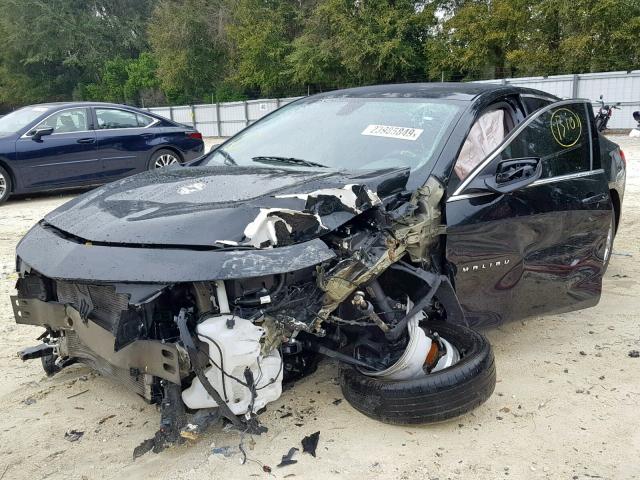 1G1ZB5ST2GF172360 - 2016 CHEVROLET MALIBU LS BLACK photo 2