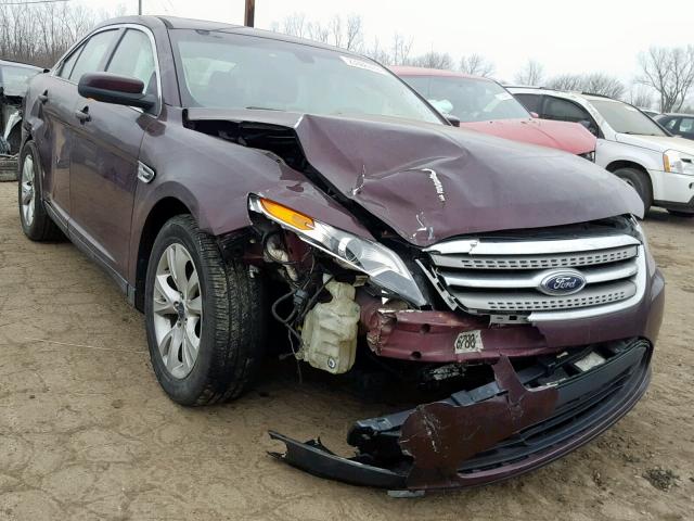 1FAHP2EW5BG165923 - 2011 FORD TAURUS SEL MAROON photo 1