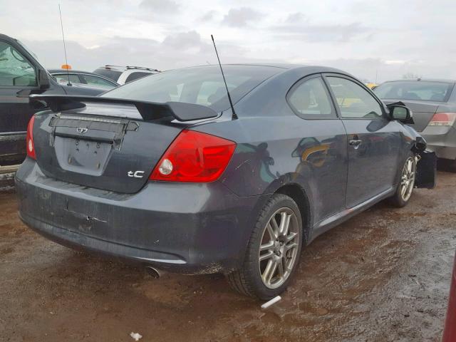 JTKDE177470210681 - 2007 TOYOTA SCION TC BLUE photo 4